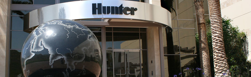 Hunter Industries has made sales in over 125 countries