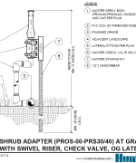 CAD - PROS-00-PRS30 PRS40 with Swivel Riser, Check Valve, and On-Grade Lateral thumbnail