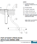 CAD - PROS-06-SI with Flex Swing Arm thumbnail