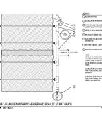 CAD - Eco-Mat Plan View with PVC Header Exhaust at Mat Grade thumbnail