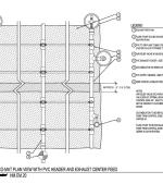 CAD - Eco-Mat Plan View with PVC Header and Exhaust Center Feed thumbnail