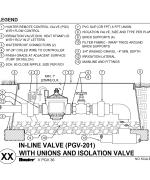 CAD - PGV-201 with unions and shutoff valve thumbnail