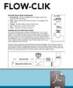 Flow-Clik Instruction Card thumbnail