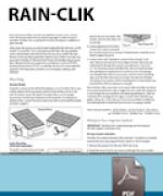 Rain-Clik Instruction Card thumbnail