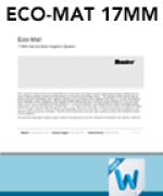 Eco-Mat 17 mm Written Specifications thumbnail